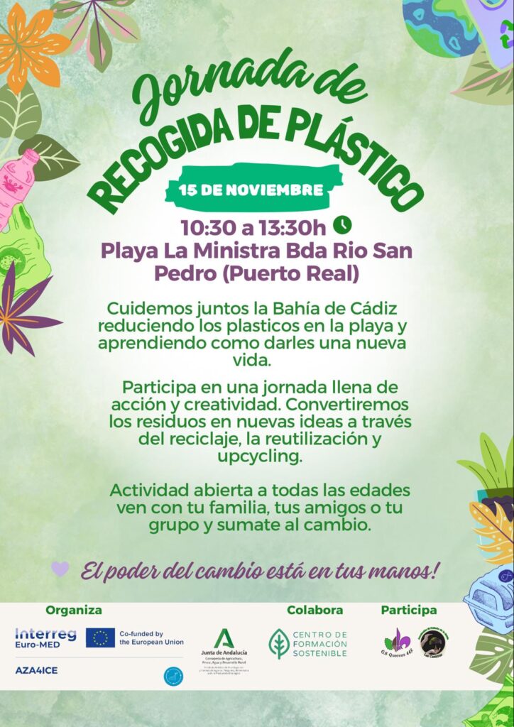 Jornada recojida de plástico