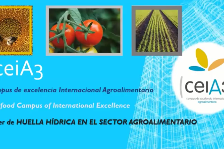 Taller de huella hídrica en el sector agroalimentario